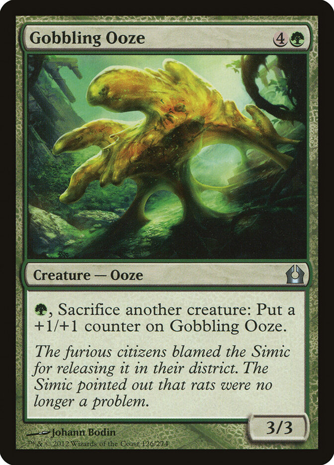 Gobbling Ooze card front