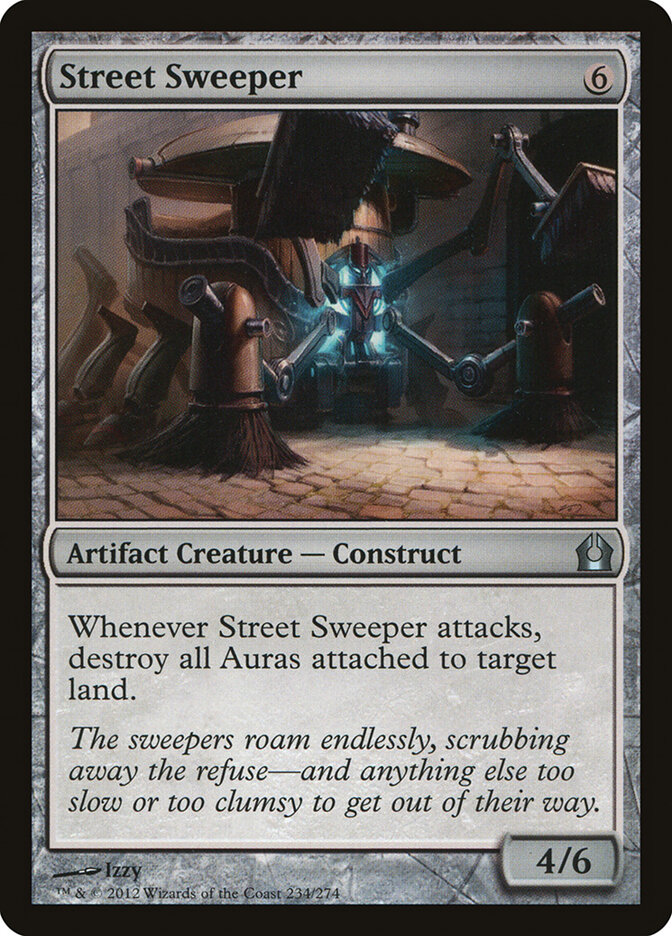 Street Sweeper card front
