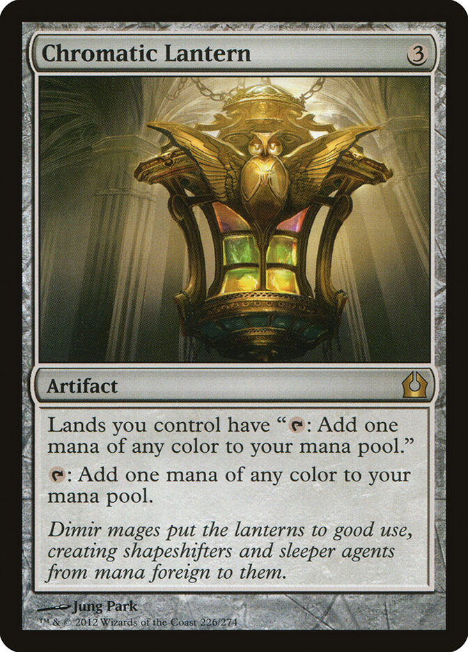 Chromatic Lantern card front
