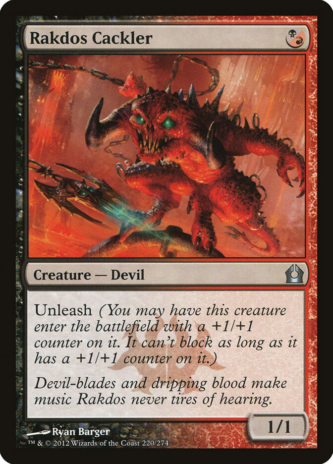 Rakdos Cackler card front