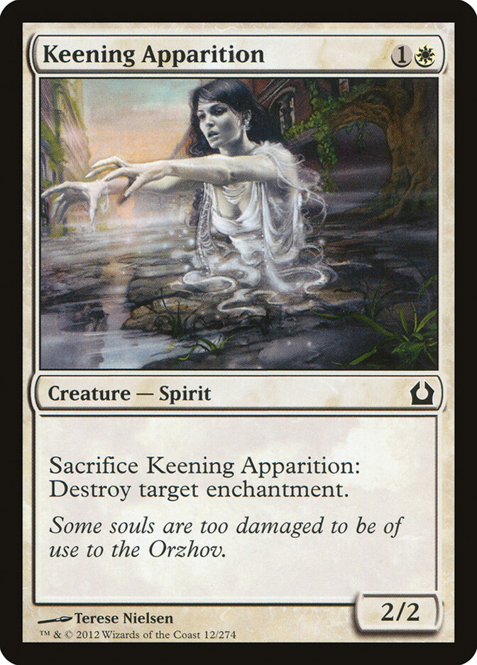 Keening Apparition card front