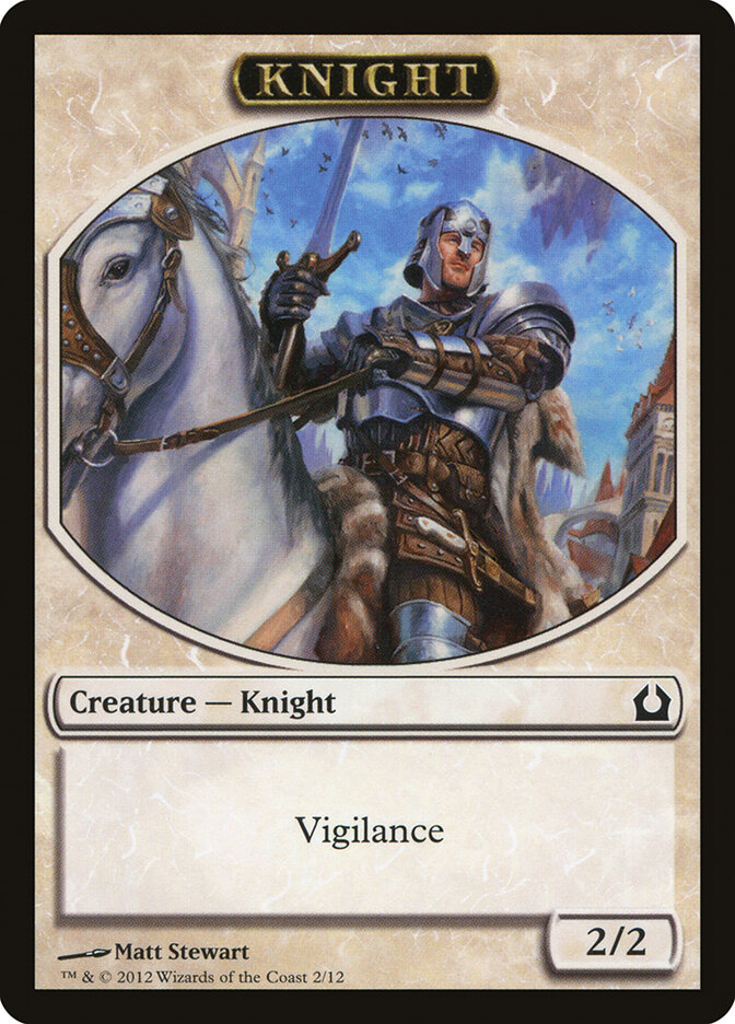 Knight card front