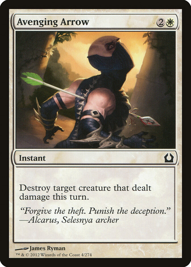 Avenging Arrow card front