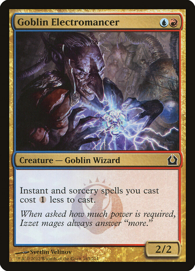 Goblin Electromancer card front