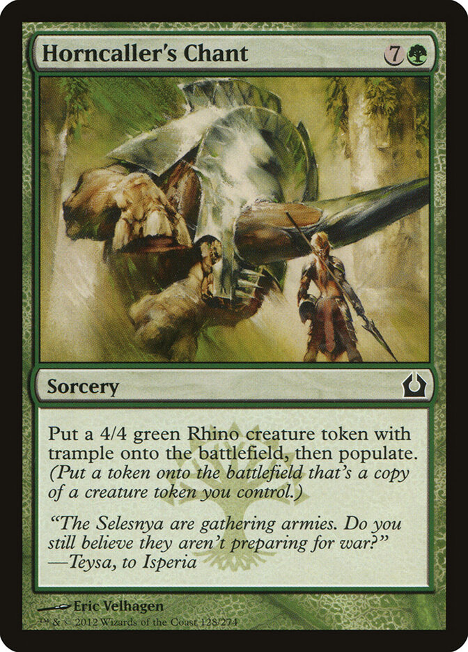 Horncaller's Chant card front