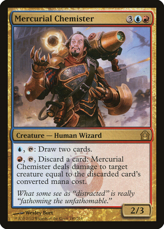 Mercurial Chemister card front
