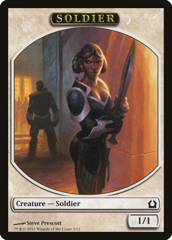 Soldier card front