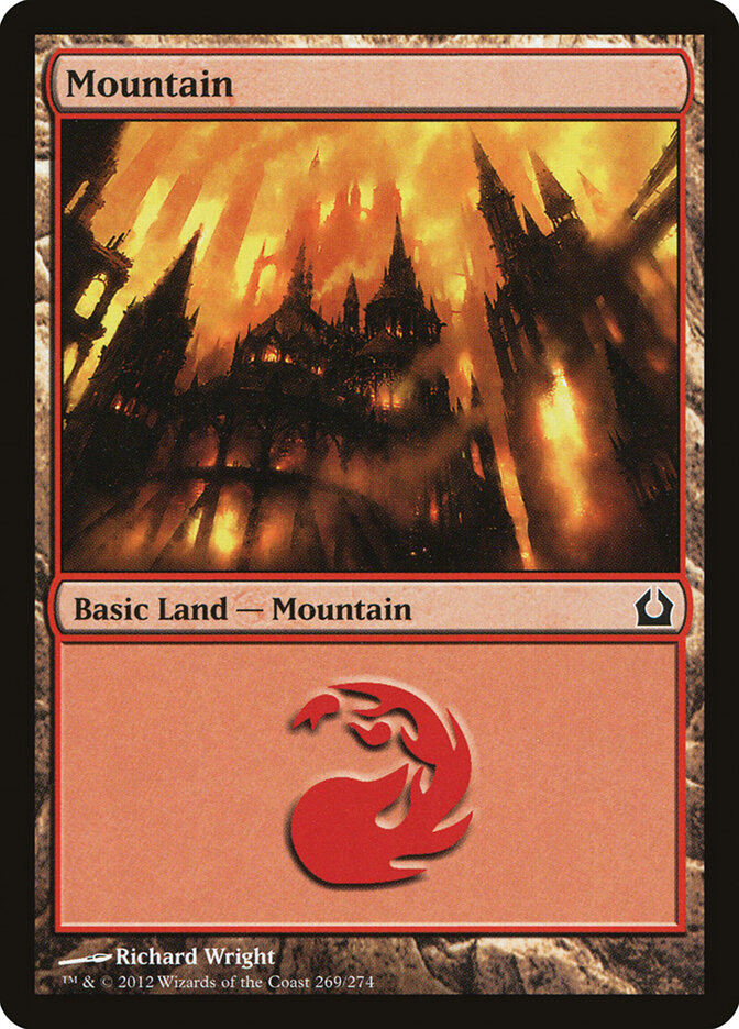 Mountain card front