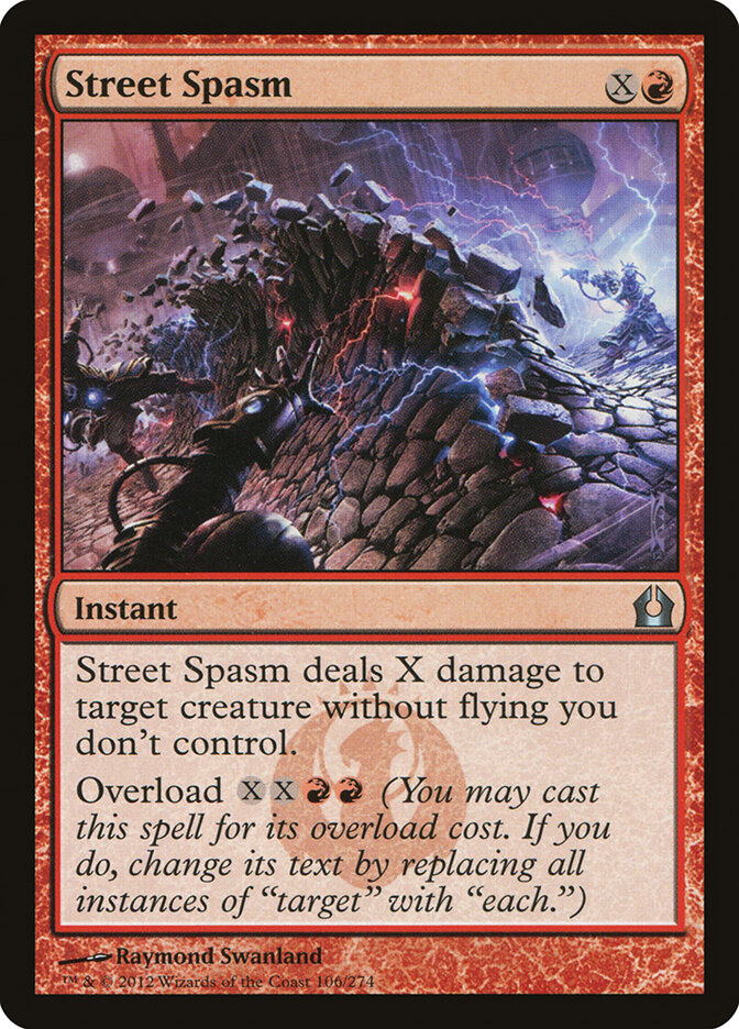 Street Spasm card front