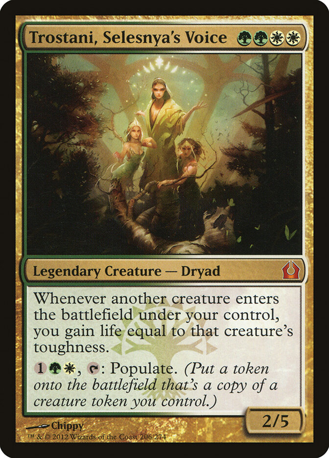 Trostani, Selesnya's Voice card front