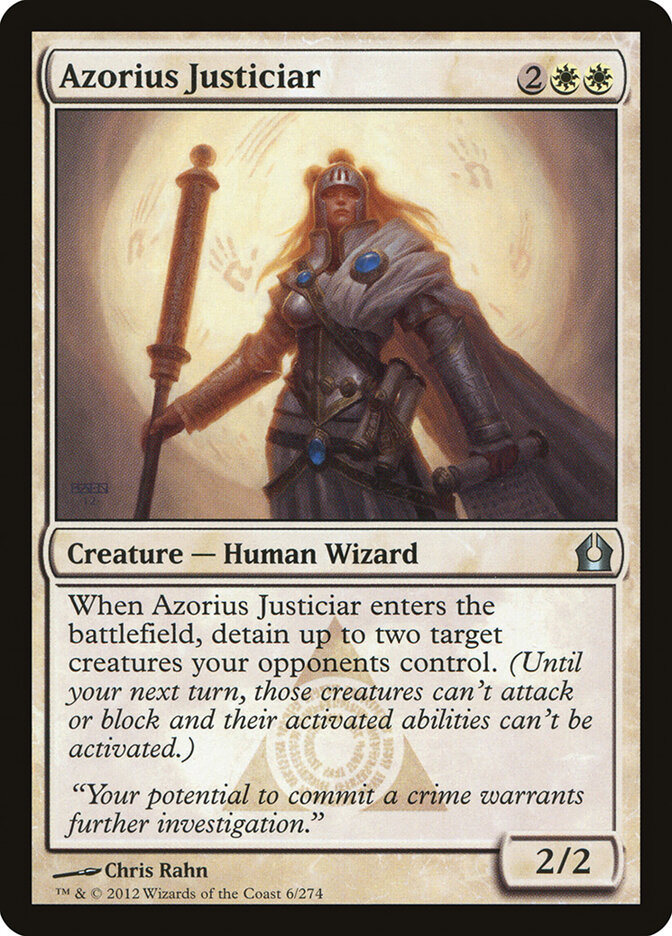 Azorius Justiciar card front