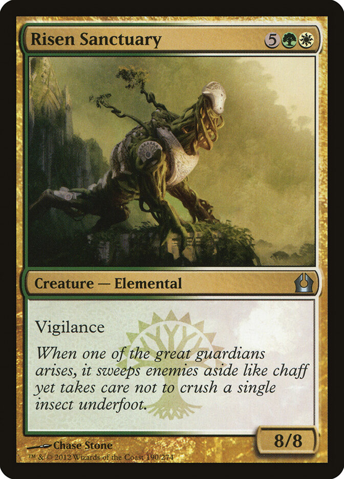 Risen Sanctuary card front