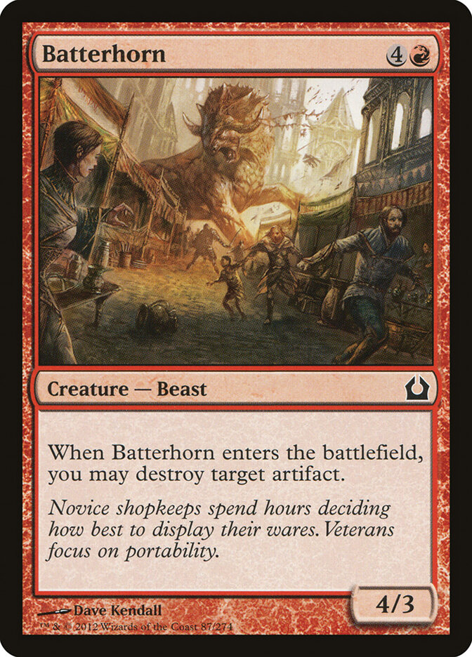 Batterhorn card front