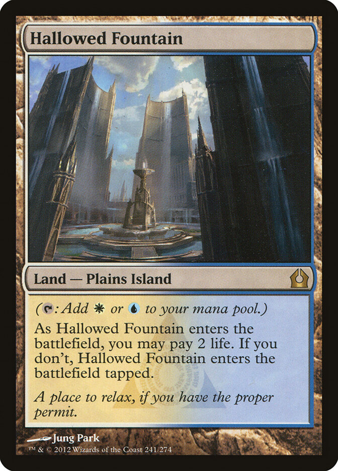 Hallowed Fountain card front