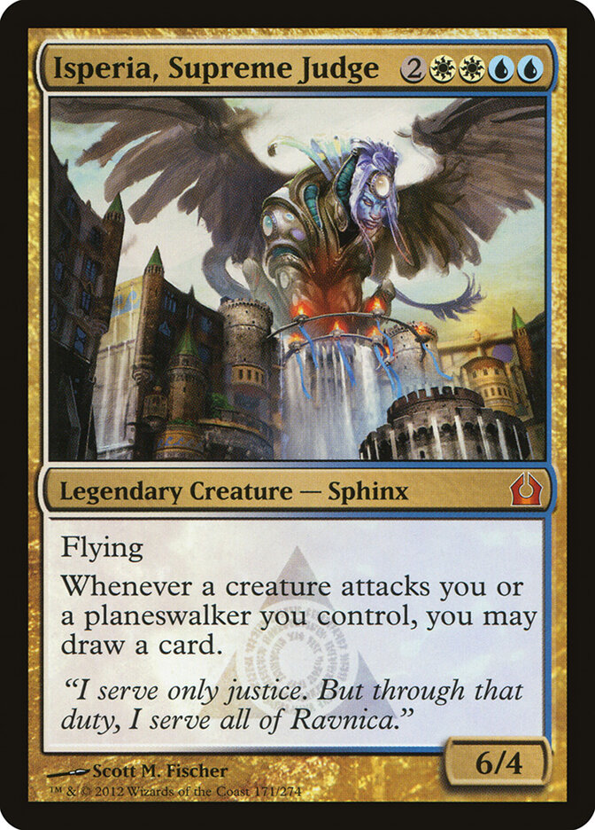 Isperia, Supreme Judge card front