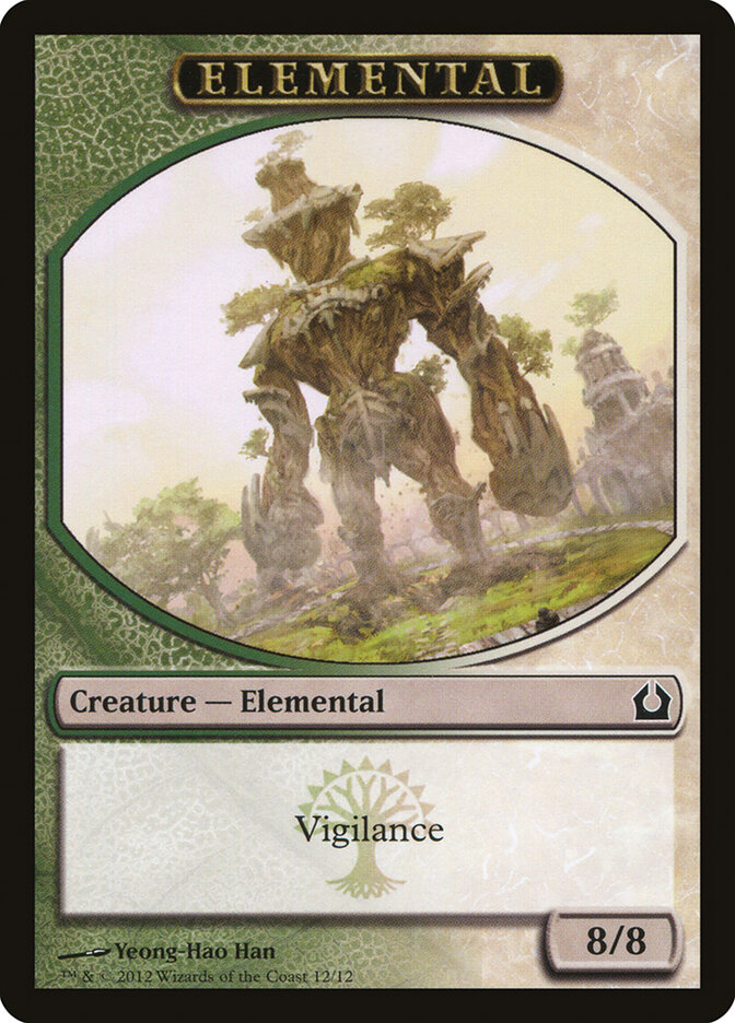 Elemental card front