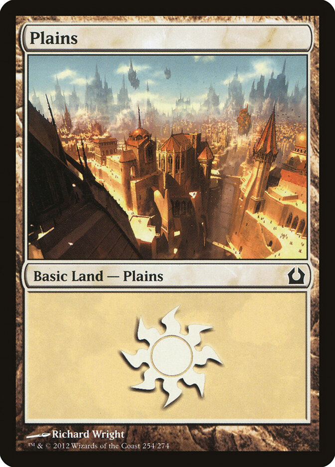 Plains card front