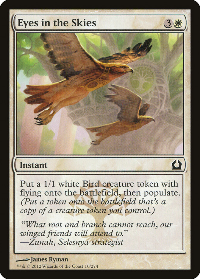 Eyes in the Skies card front