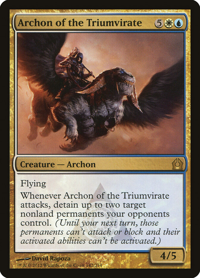 Archon of the Triumvirate card front
