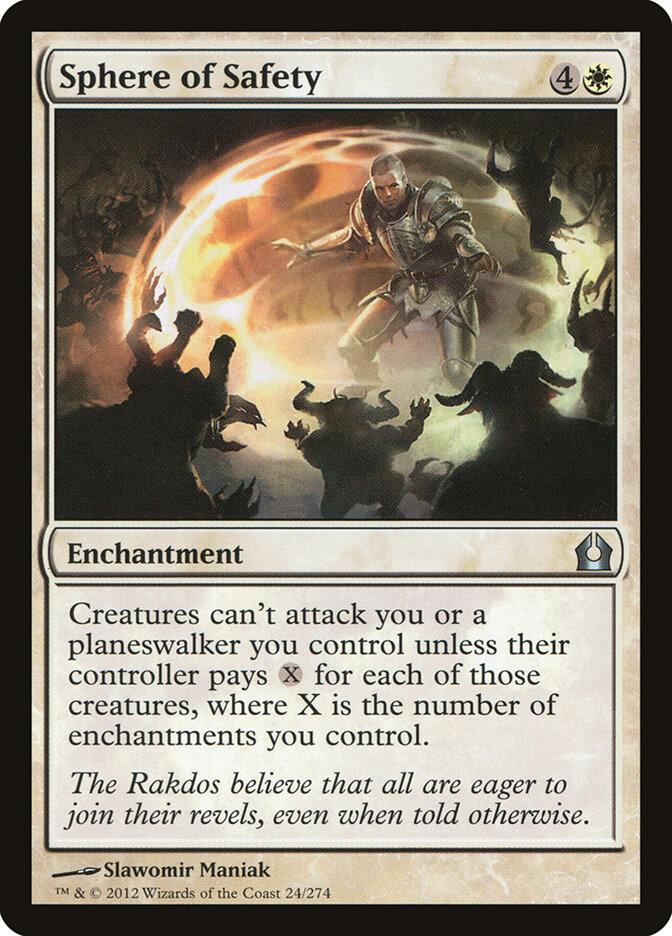 Sphere of Safety card front