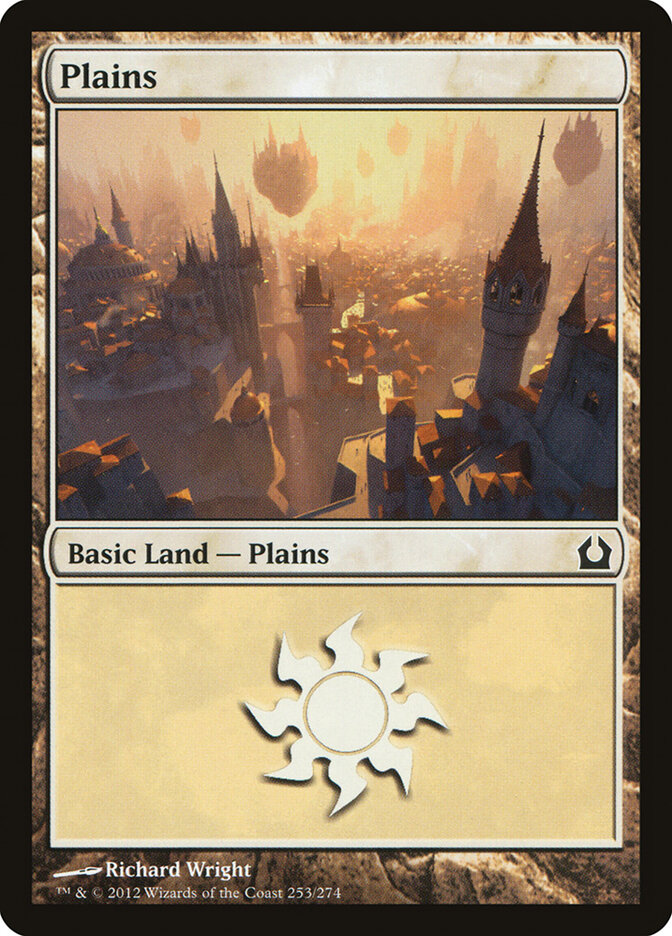Plains card front