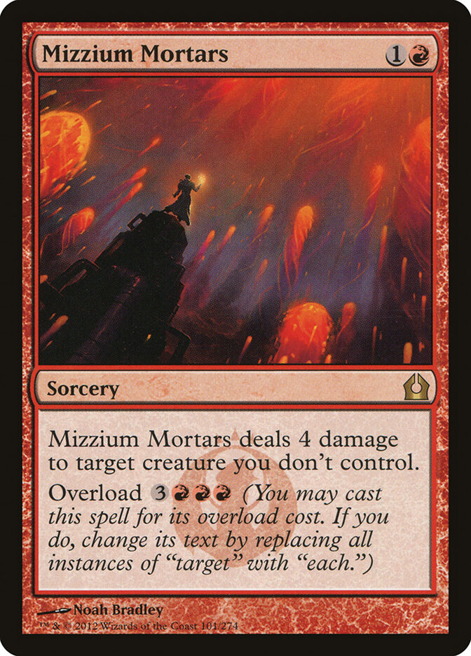 Mizzium Mortars card front