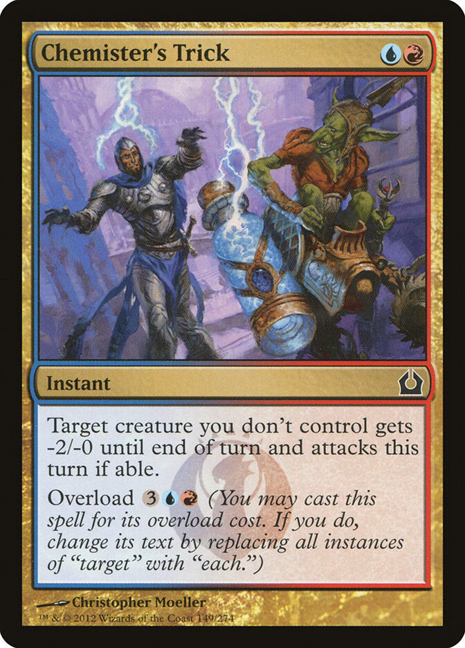 Chemister's Trick card front
