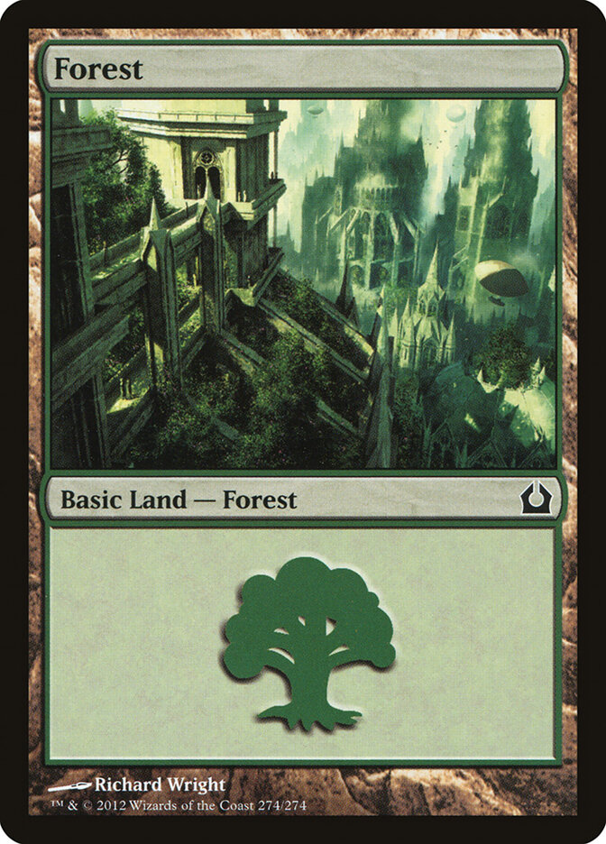 Forest card front