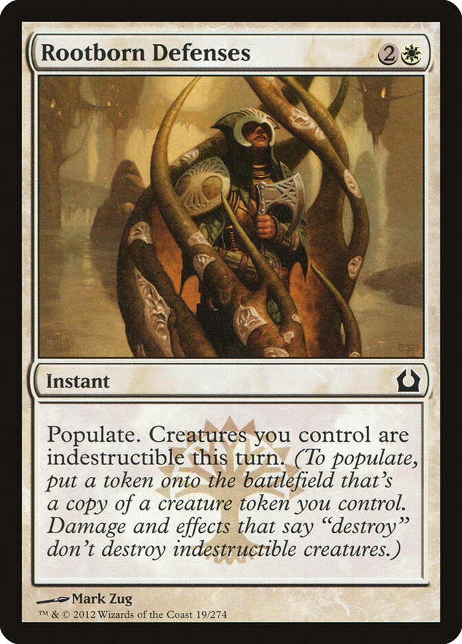 Rootborn Defenses card front