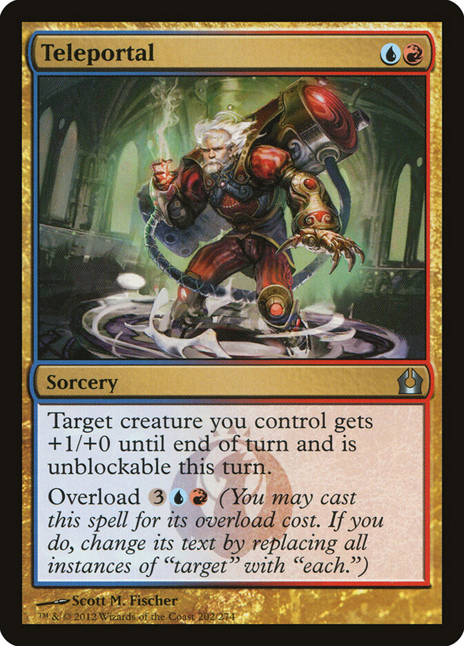 Teleportal card front