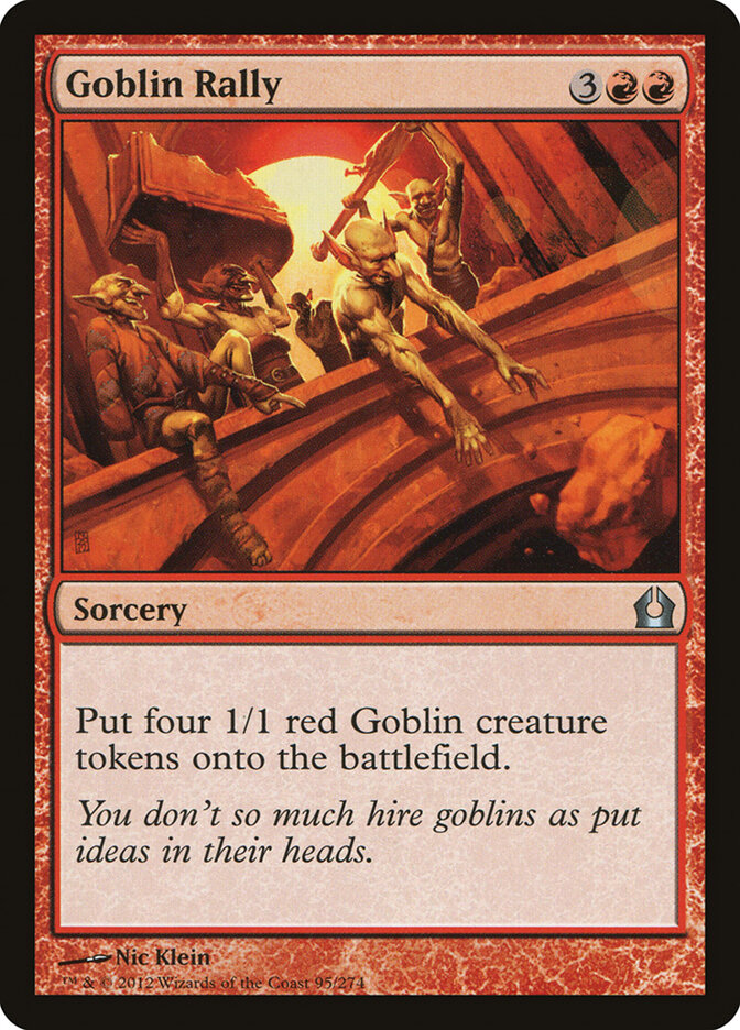 Goblin Rally card front