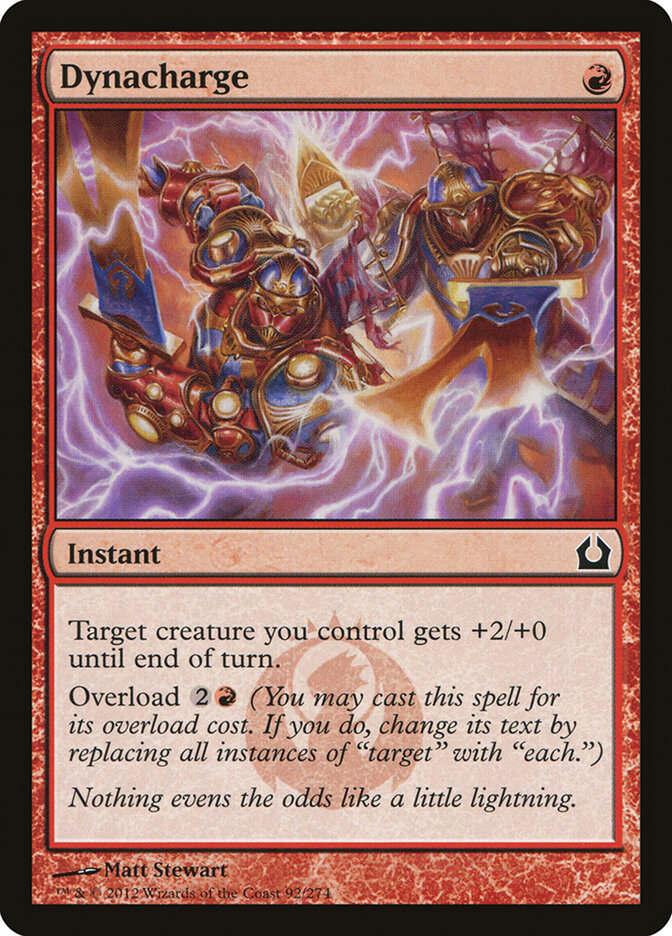 Dynacharge card front