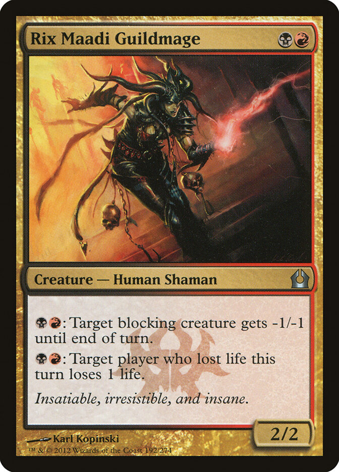 Rix Maadi Guildmage card front