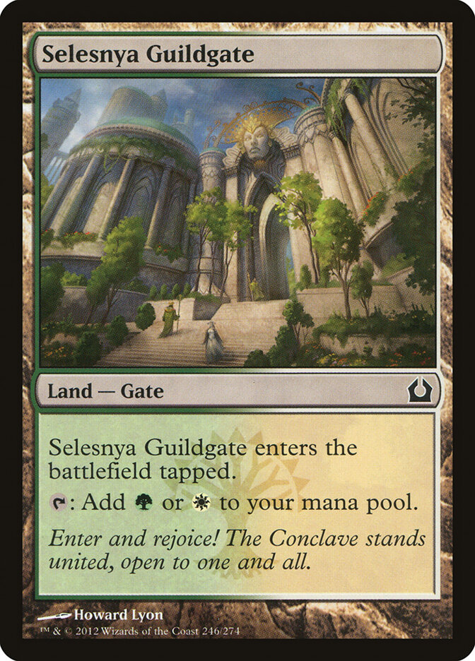 Selesnya Guildgate card front