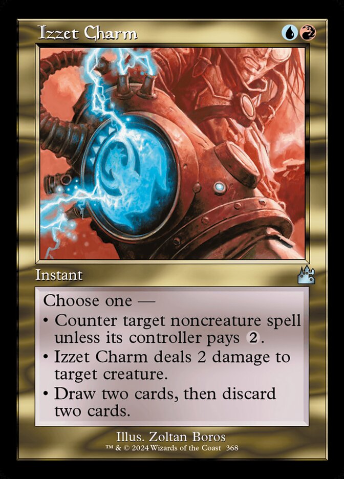 Izzet Charm card front