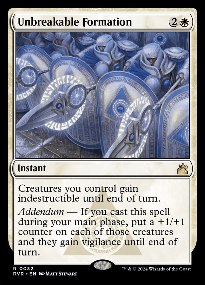 Unbreakable Formation card front