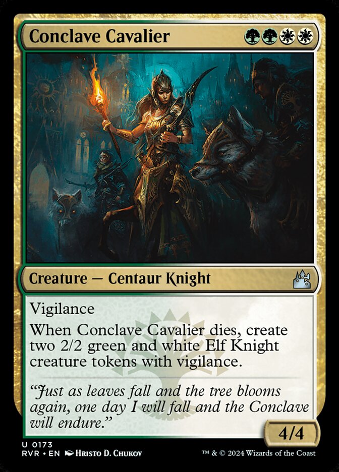 Conclave Cavalier card front