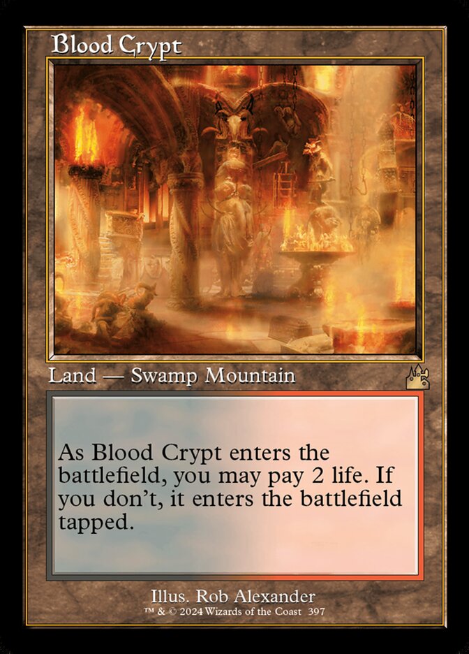 Blood Crypt card front