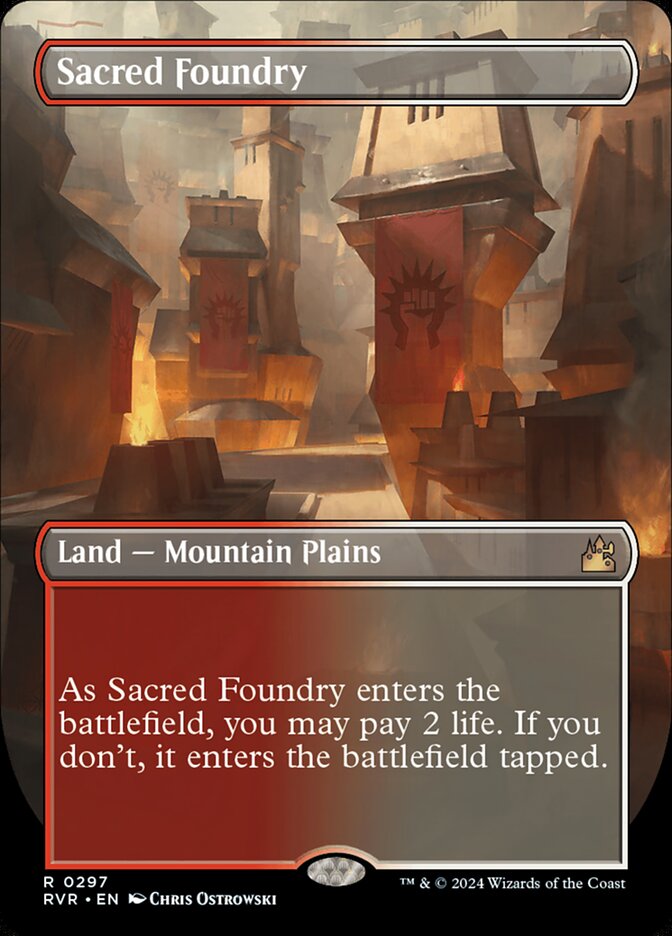 Sacred Foundry card front