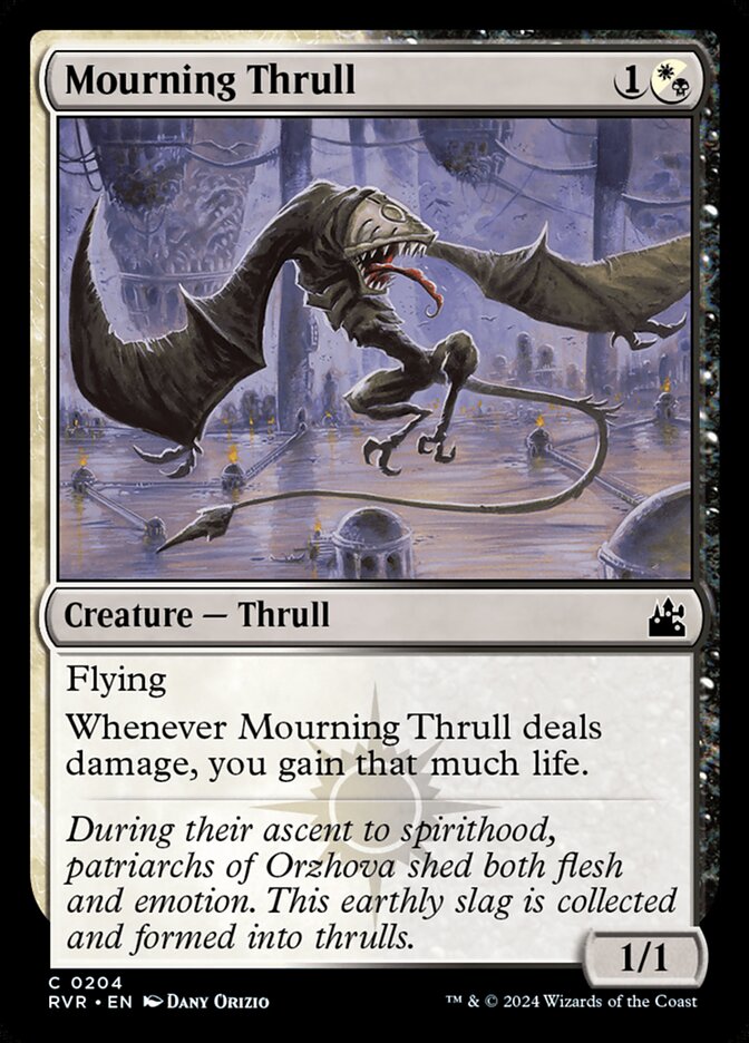 Mourning Thrull card front