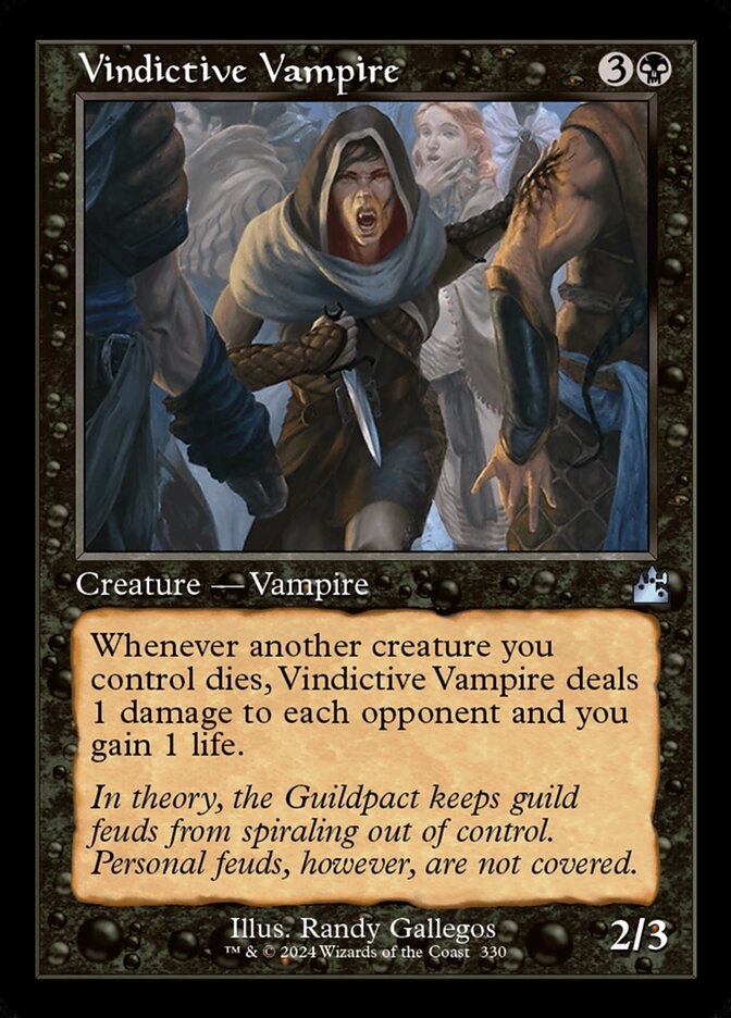 Vindictive Vampire card front