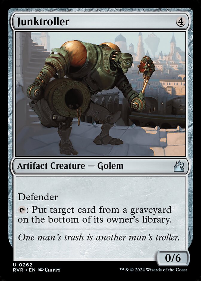Junktroller card front