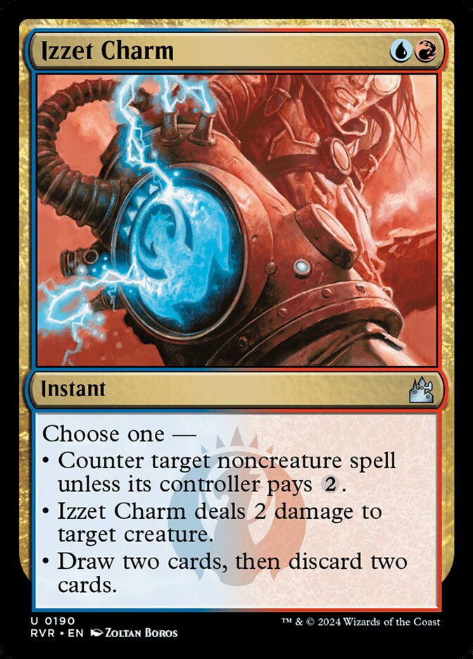 Izzet Charm card front