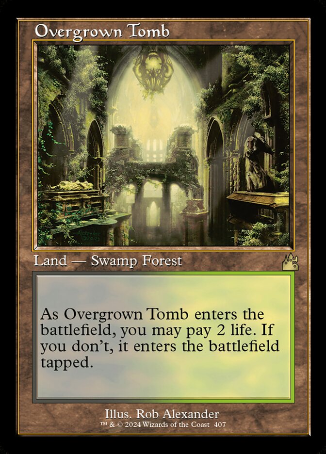 Overgrown Tomb card front