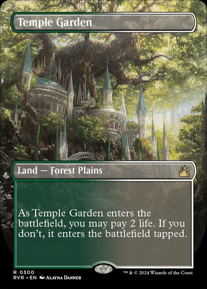 Temple Garden card front