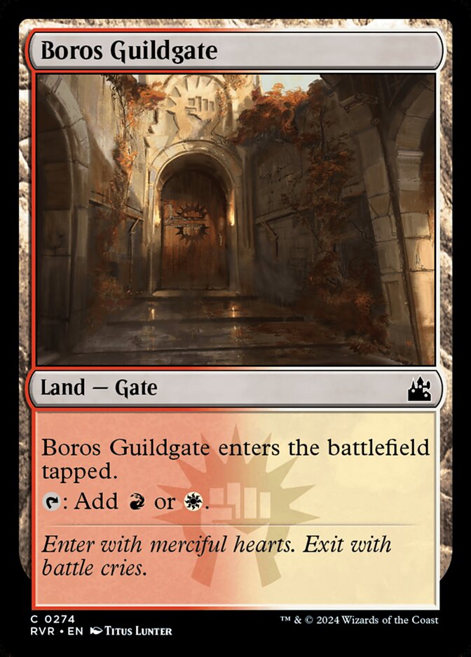 Boros Guildgate card front