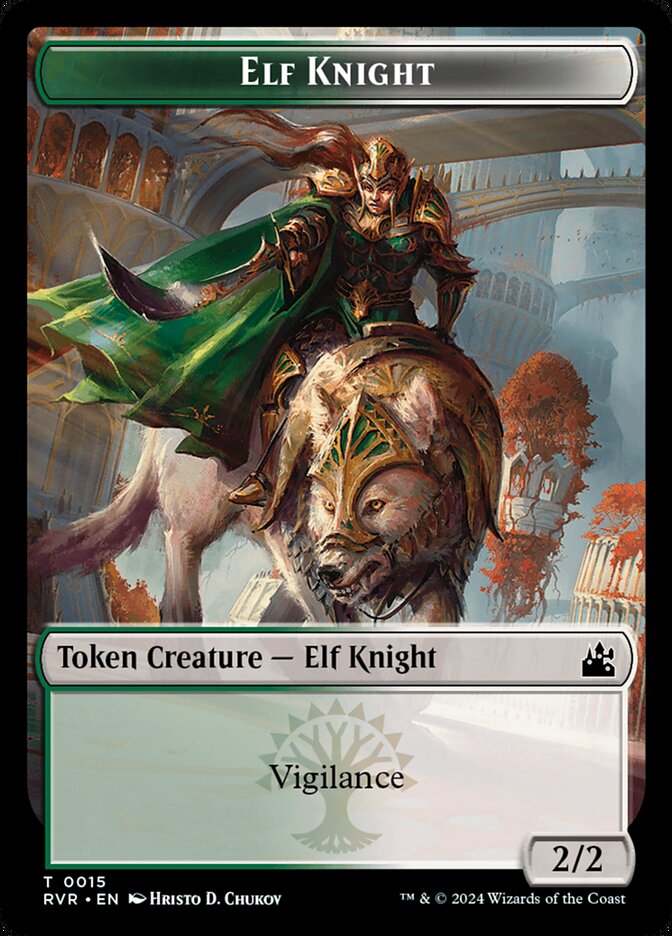 Elf Knight card front