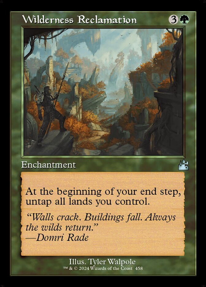 Wilderness Reclamation card front