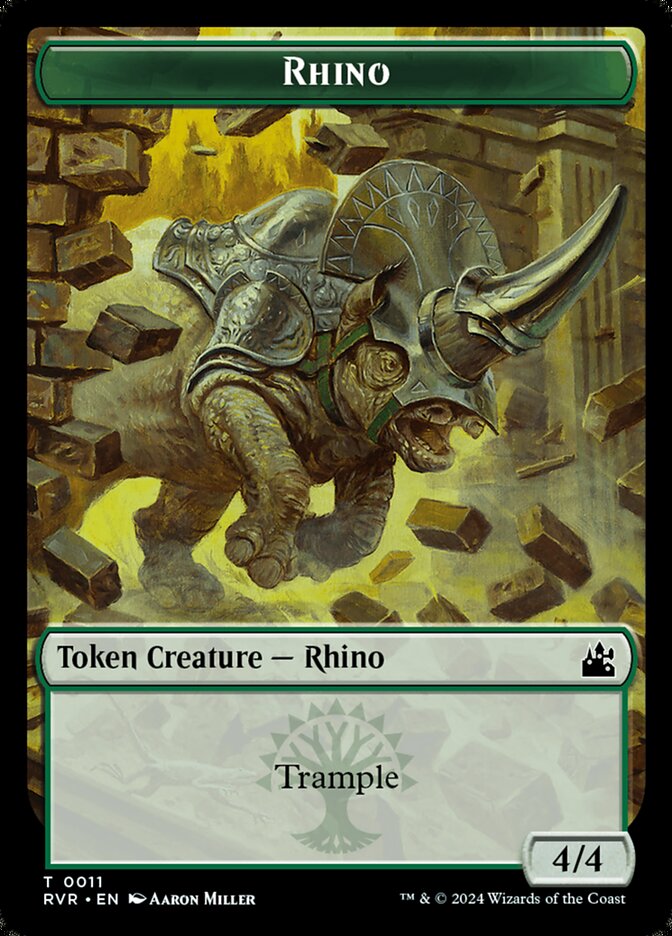 Rhino card front