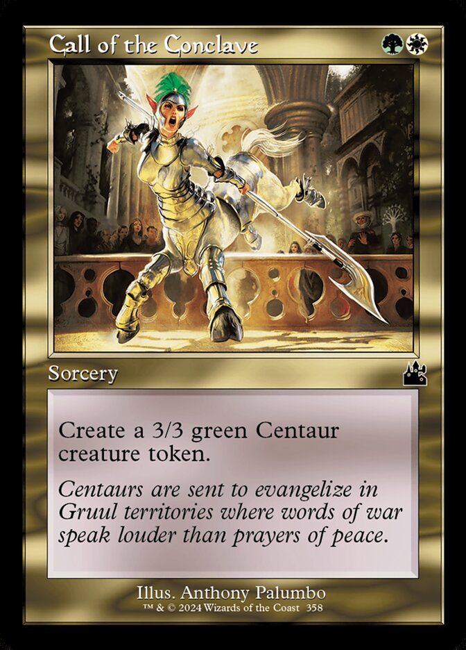 Call of the Conclave card front